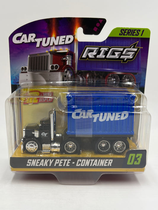 MGA Car Tuned Rigs Series 1 #3 Sneaky Pete Blue Container 183i
