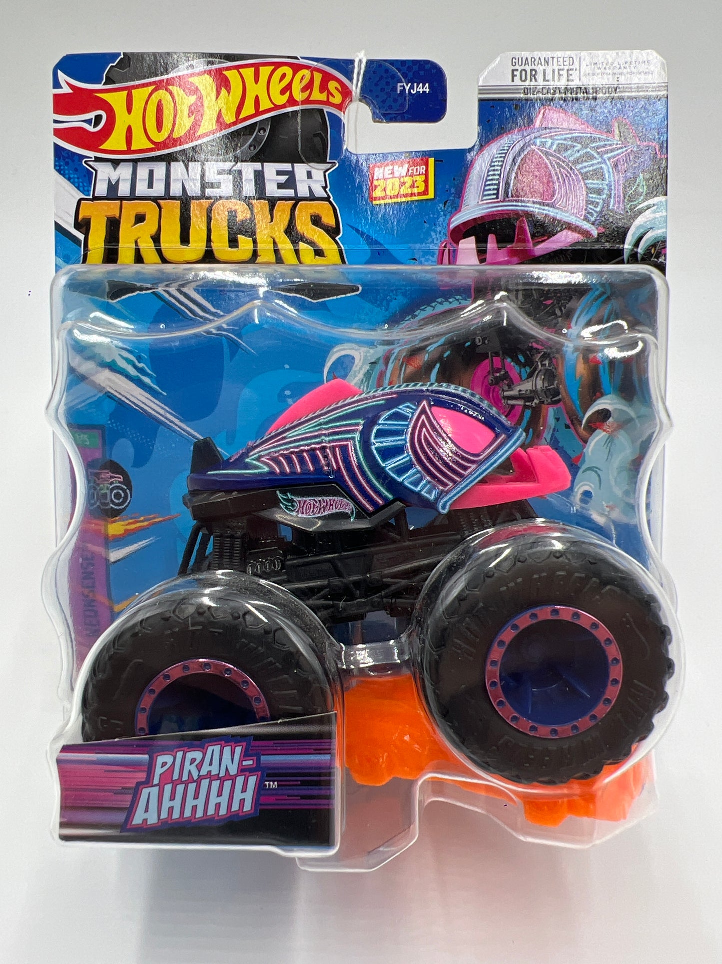 2023 Hot Wheels Monster Trucks More Neonsense #1 Piran-ahhhh 127i