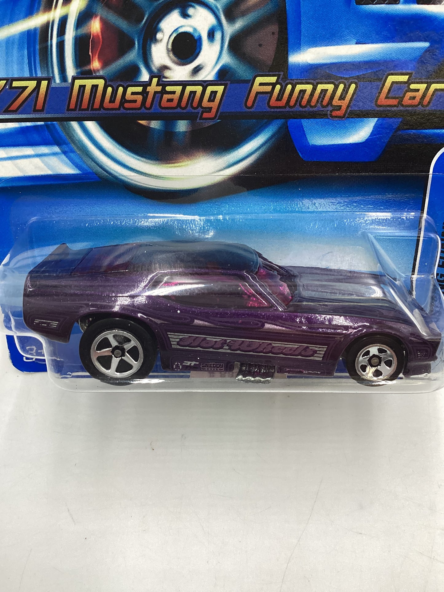 2005 Hot Wheels #182 71 Mustang Funny Car Purple 25A