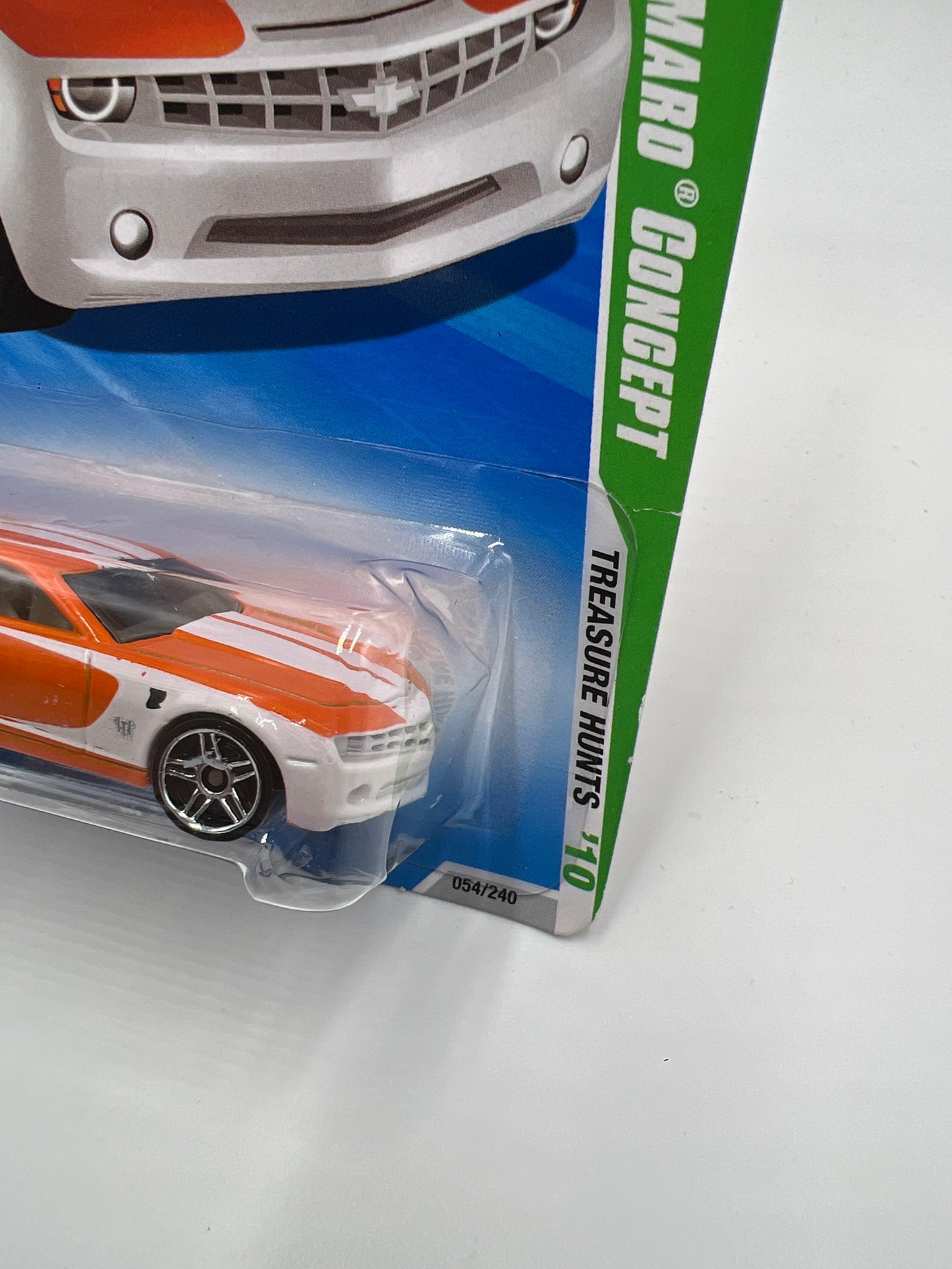 2010 Hot Wheels Treasure Hunts #54 Chevy Camaro Concept Orange 273B