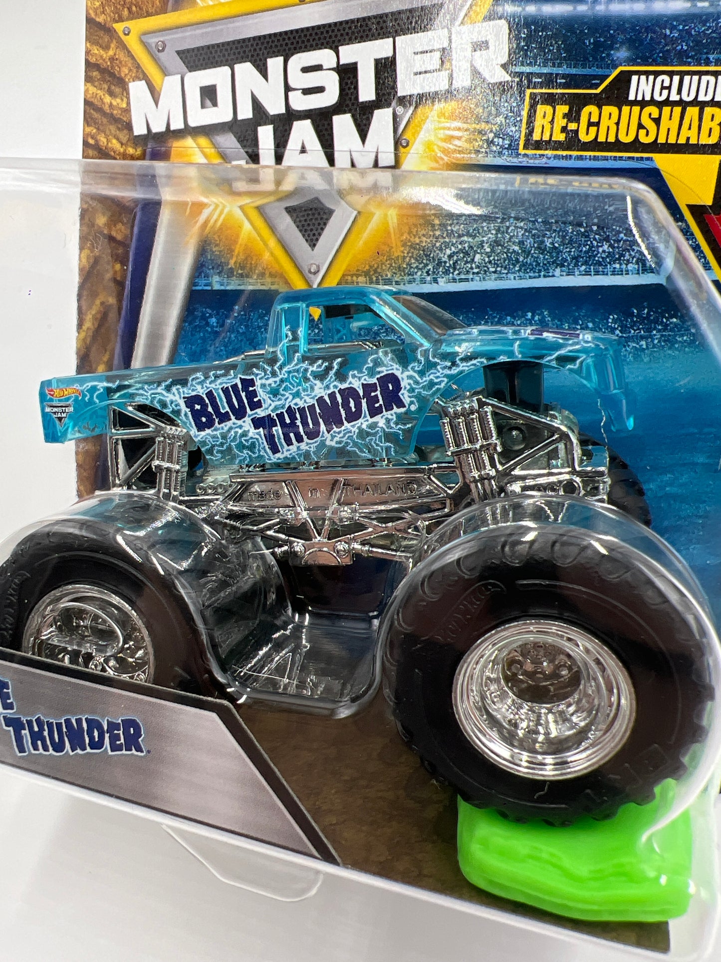 Hot Wheels Monster Jam X-Ray Body #1 Blue Thunder 130A