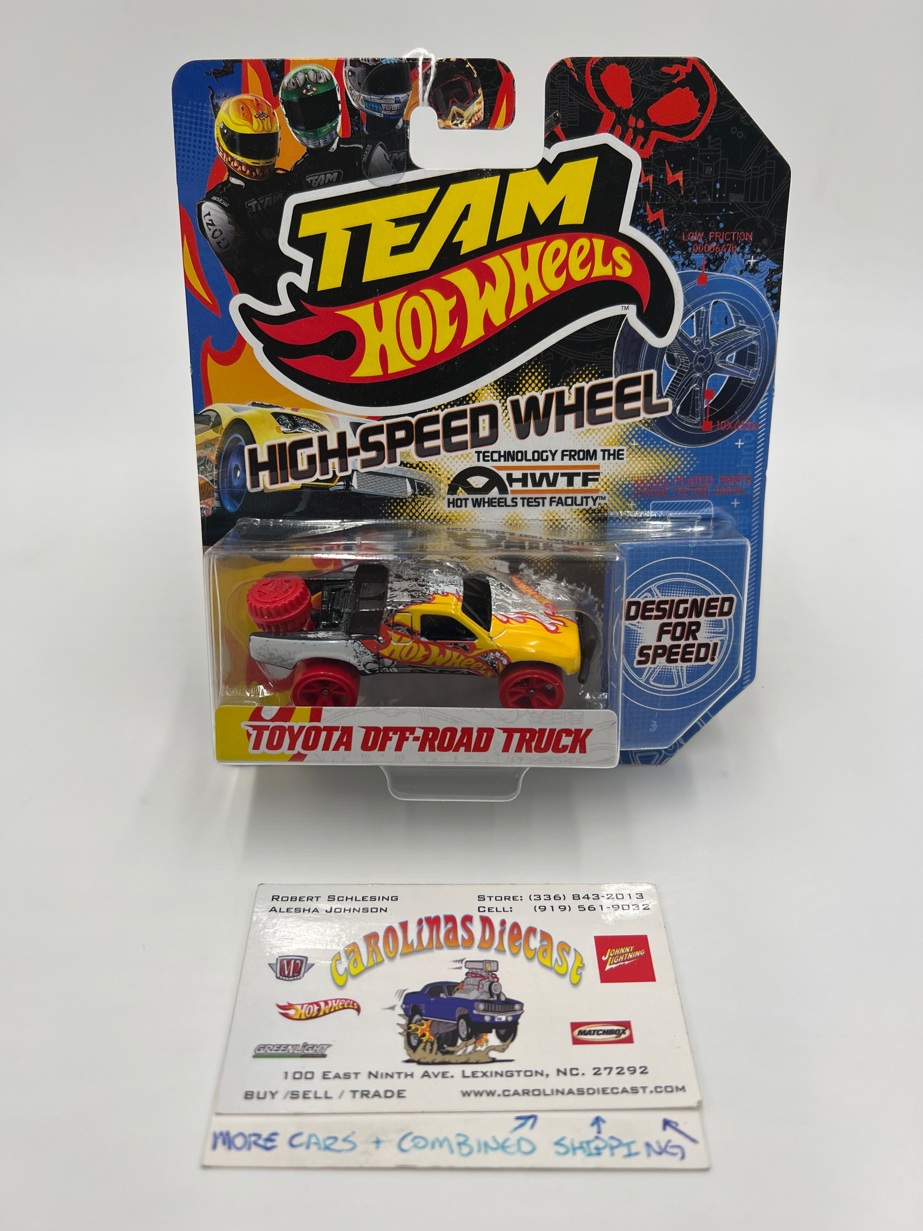 Hot Wheels Team Hot Wheels High-Speed Wheel Toyota Off-Road Truck