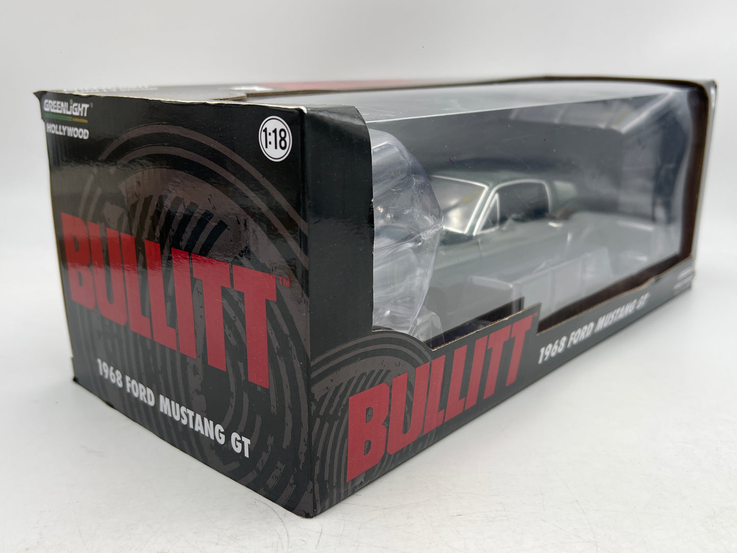 Greenlight Hollywood 1:18 Scale Bullitt 1968 Ford Mustang GT Green