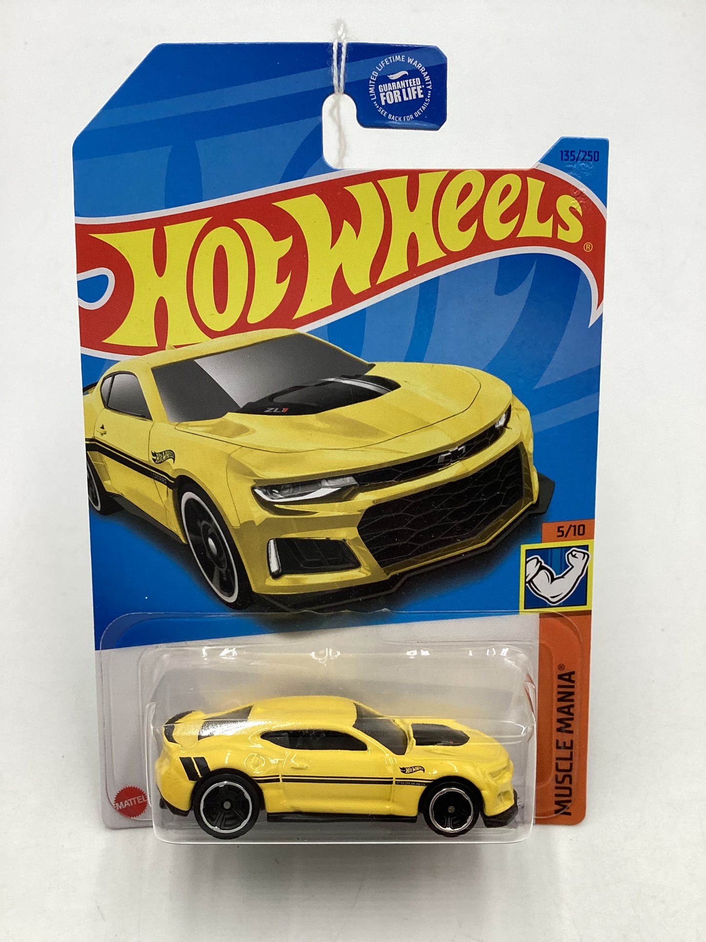 2023 Hot wheels #135 Yellow 2017 Camaro ZL1 5H