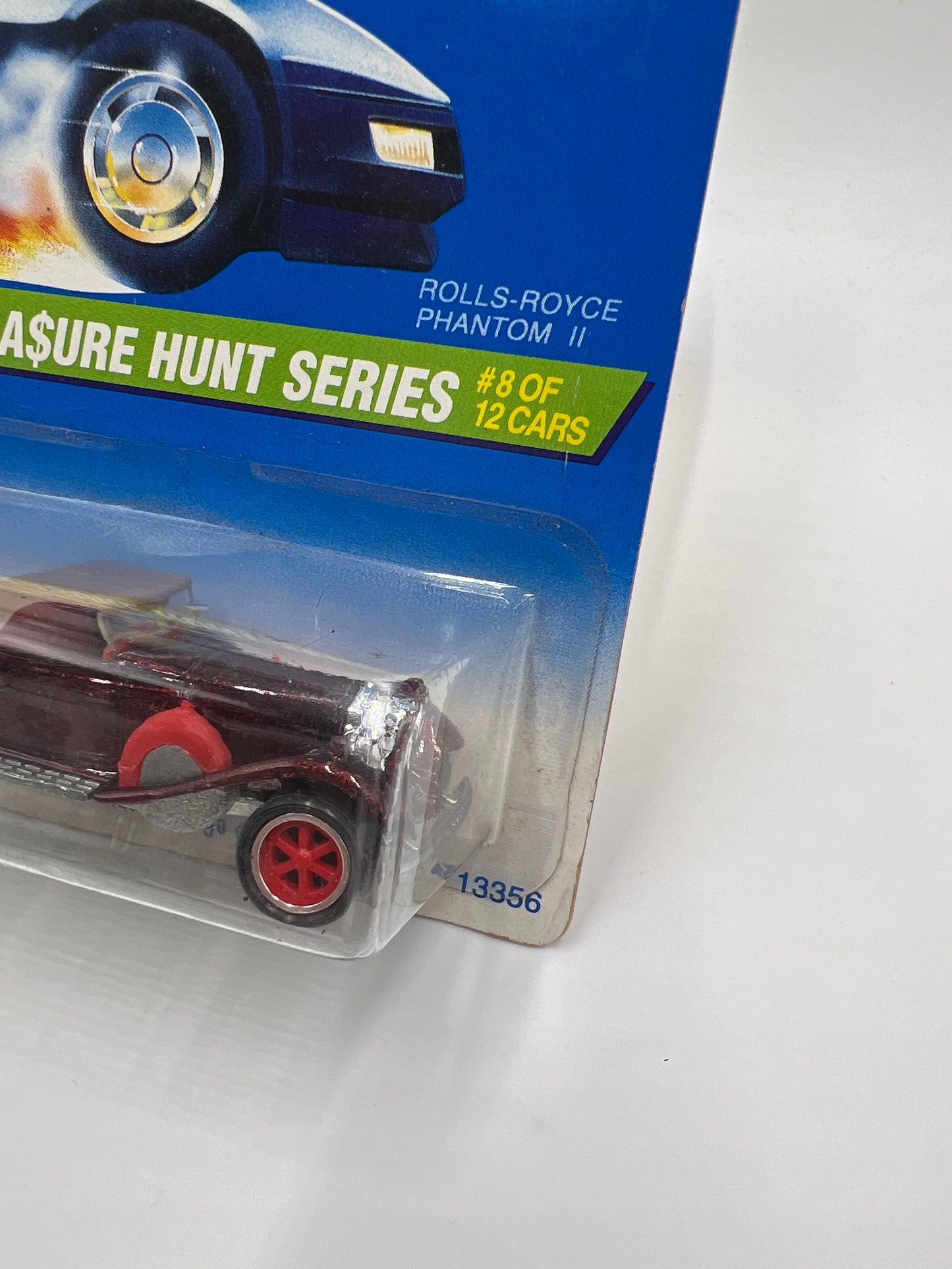 1995 Hot Wheels Treasure Hunt Series #8 Rolls-Royce Phantom II Red W/Protector