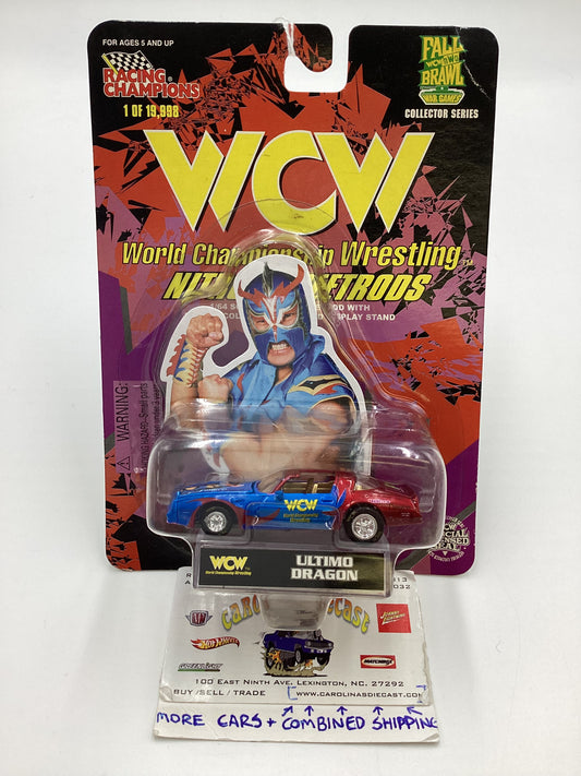 Racing Champions WCW Nitro Streetrods Ultimo Dragon Pontiac Firebird Trans Am Red/Blue SR