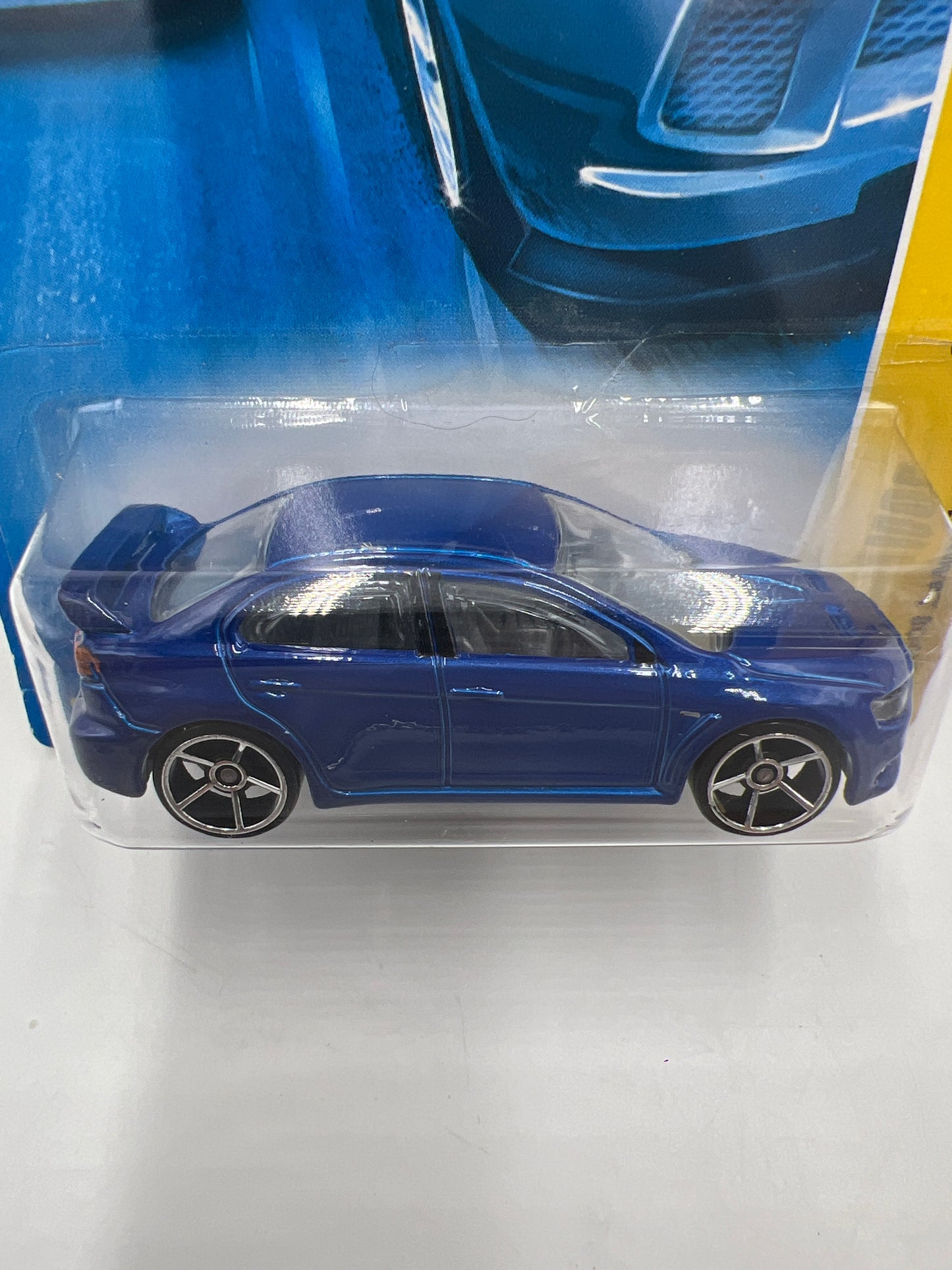 2008 Hot Wheels New Models #23 2008 Lancer Evolution Blue 92D