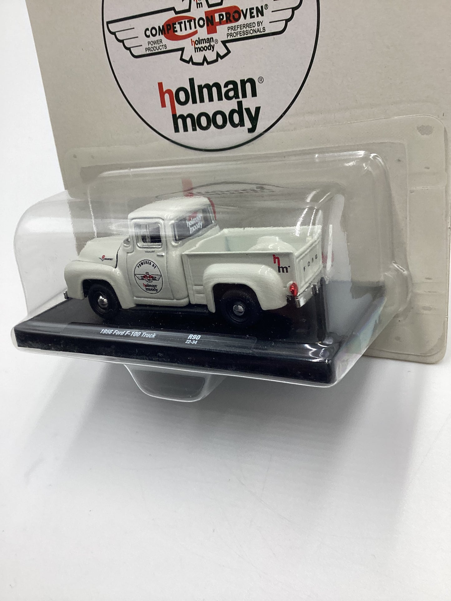 M2 Machines Auto-driver Holman Moody 1956 Ford F 100 Truck White R90 188L