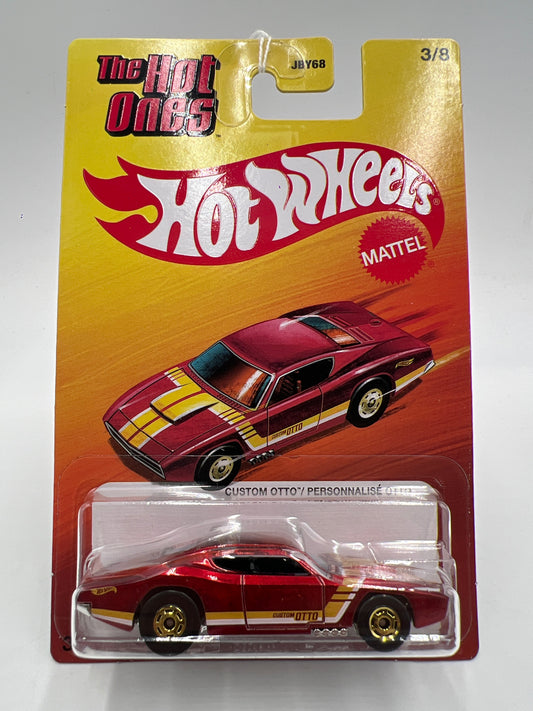 Hot Wheels Target Exclusive The Hot Ones #3 Custom Otto Red 164F