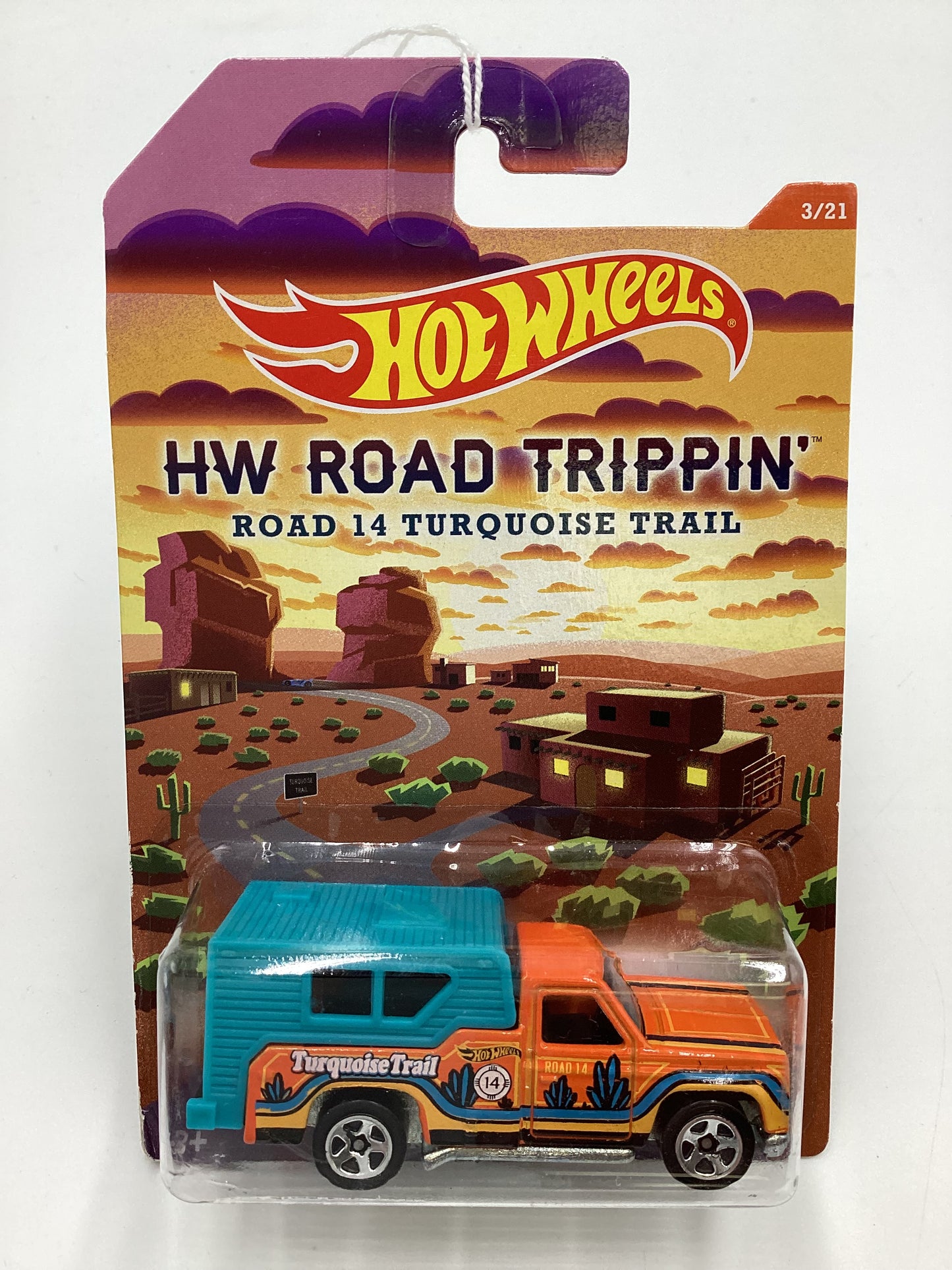 HW Road Trippin Road 14 Turquiose Trail #3 Backwoods Bomb Orange/Blue 158E