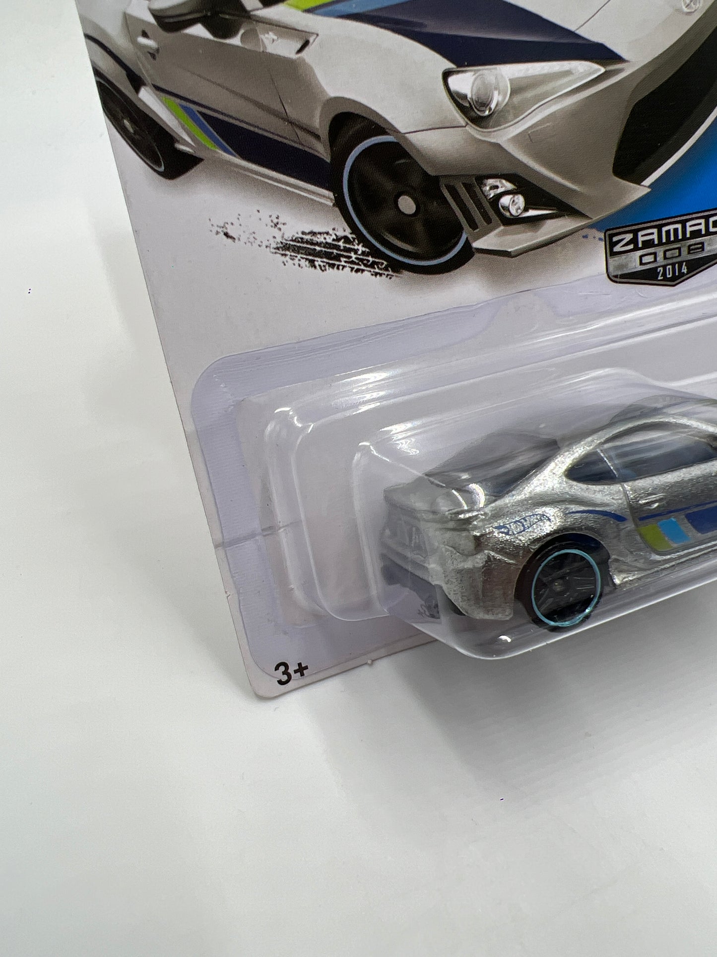 2014 Hot Wheels Walmart Exclusive Zamac 8 #227 Scion FR-S see description card not perfect 146C