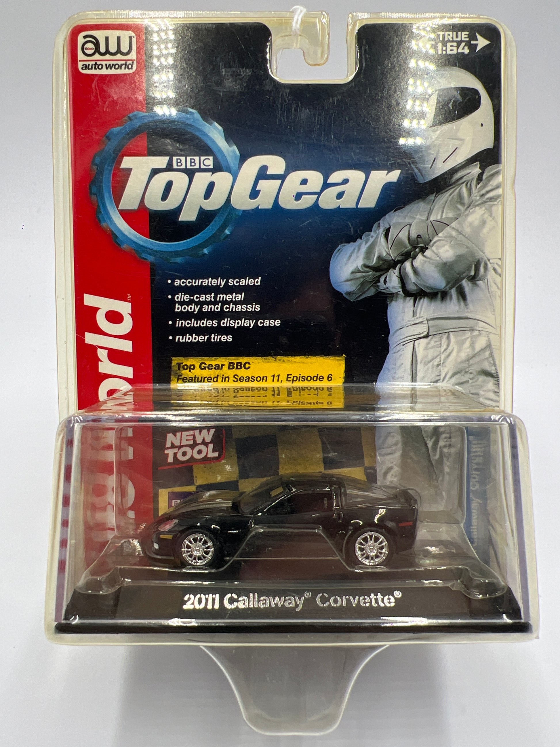 top gear season 3 episode 6 Auto World Top Gear #3 2011 Callaway Corvette Black 181E – carolinasdiecast