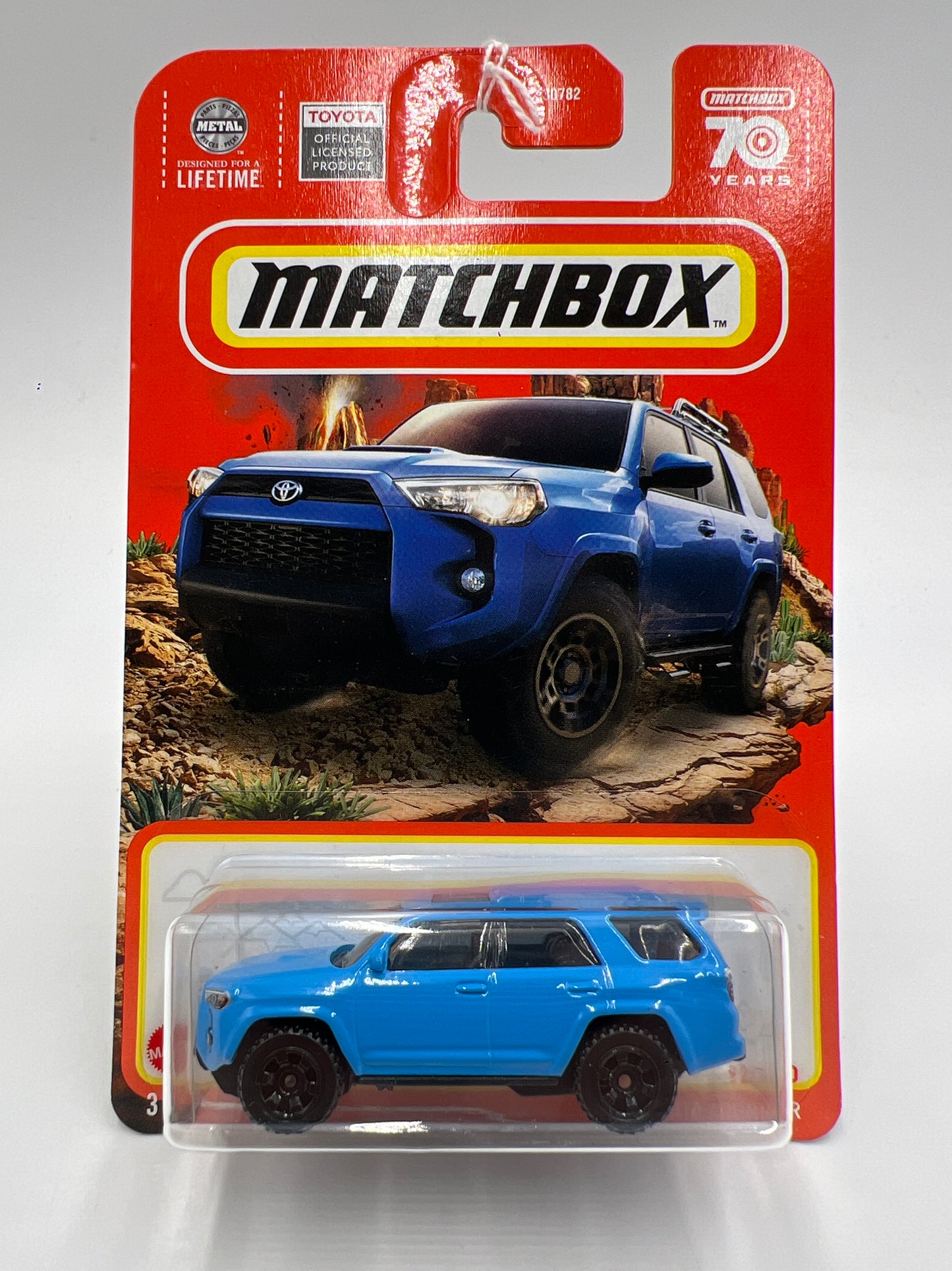 2023 Matchbox #92 Toyota 4Runner Light Blue 208D