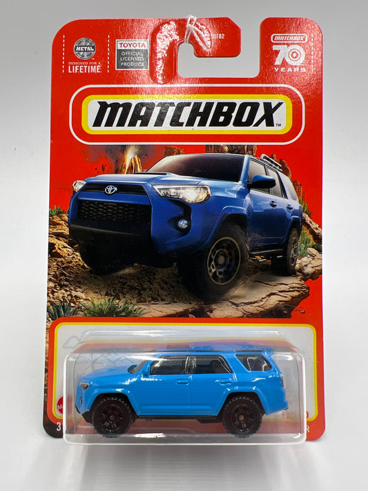 2023 Matchbox #92 Toyota 4Runner Light Blue 208D