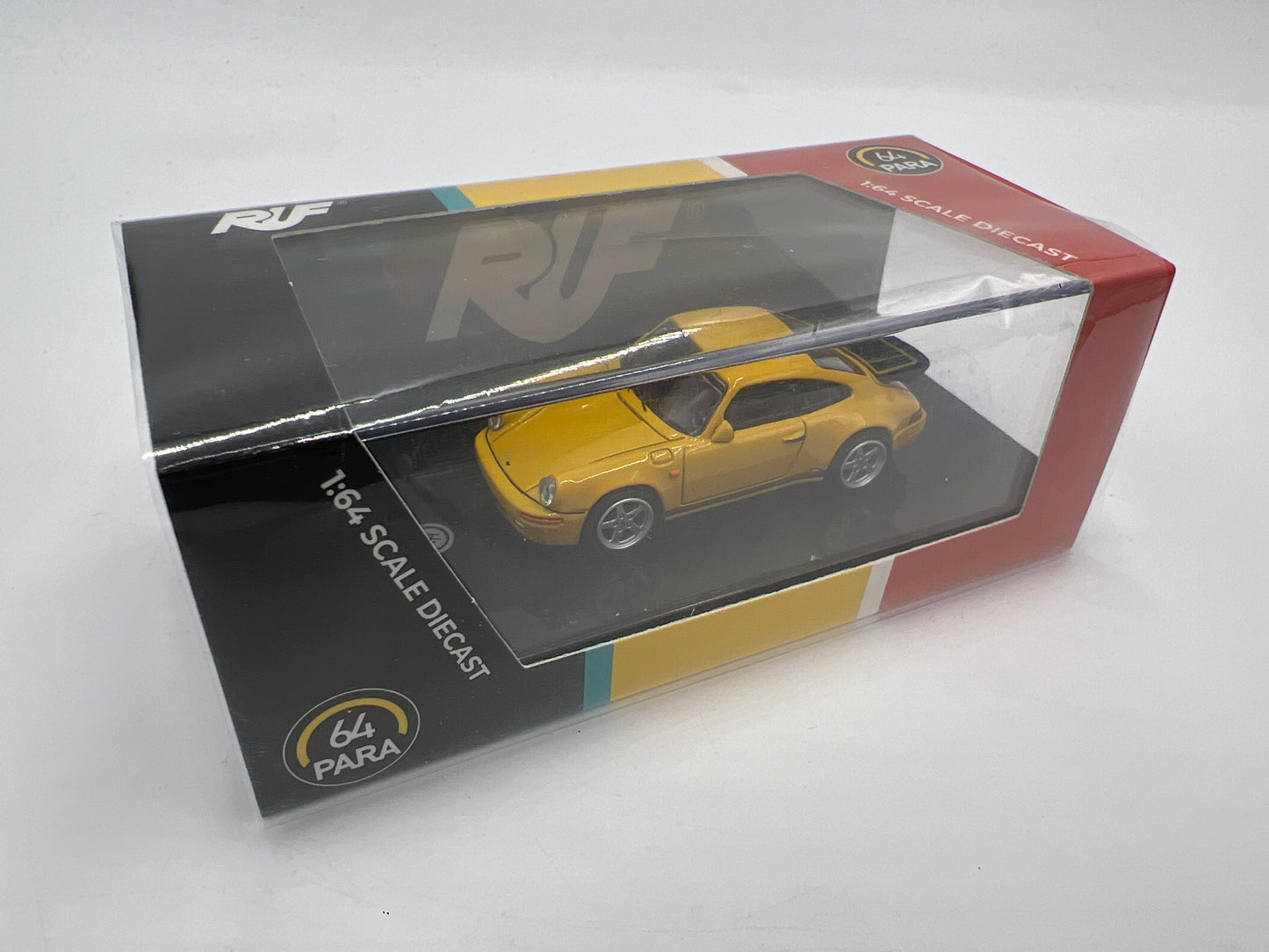 Para64 1:64 Scale Diecast 1987 Porsche RUF CTR Yellowbird Sealed