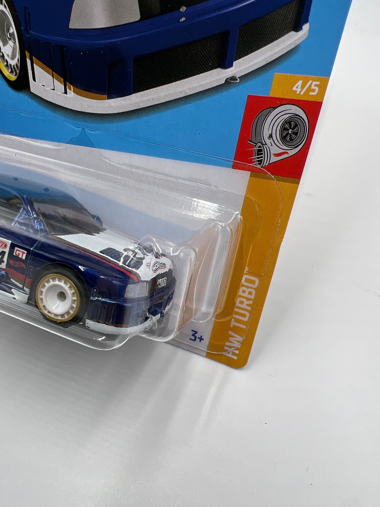 2024 Hot Wheels #144 Super Treasure Hunt Audi 90 Quattro Blue W/Protector