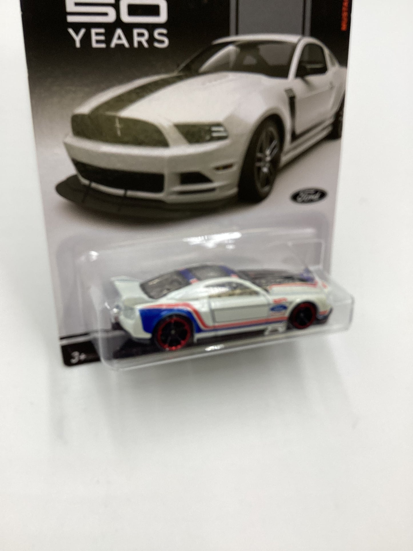 Hot Wheels Mustang 50 Years #8 13 Ford Mustang White 153D