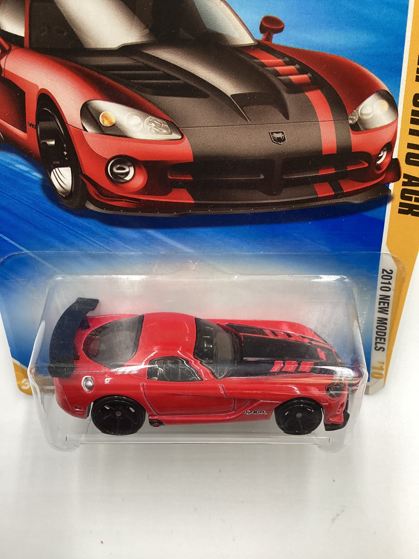 2010 Hot wheels #022 08 Viper Str10 ACR Red (SR)