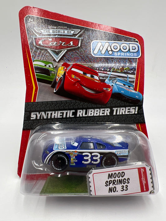 Disney Pixar The World Of Cars Rubber Tires Mood Springs No 33 140G