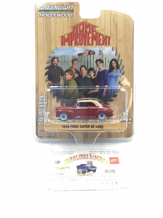 Greenlight Hollywood Home Improvement 1946 Ford Super Deluxe WALMART CHASE