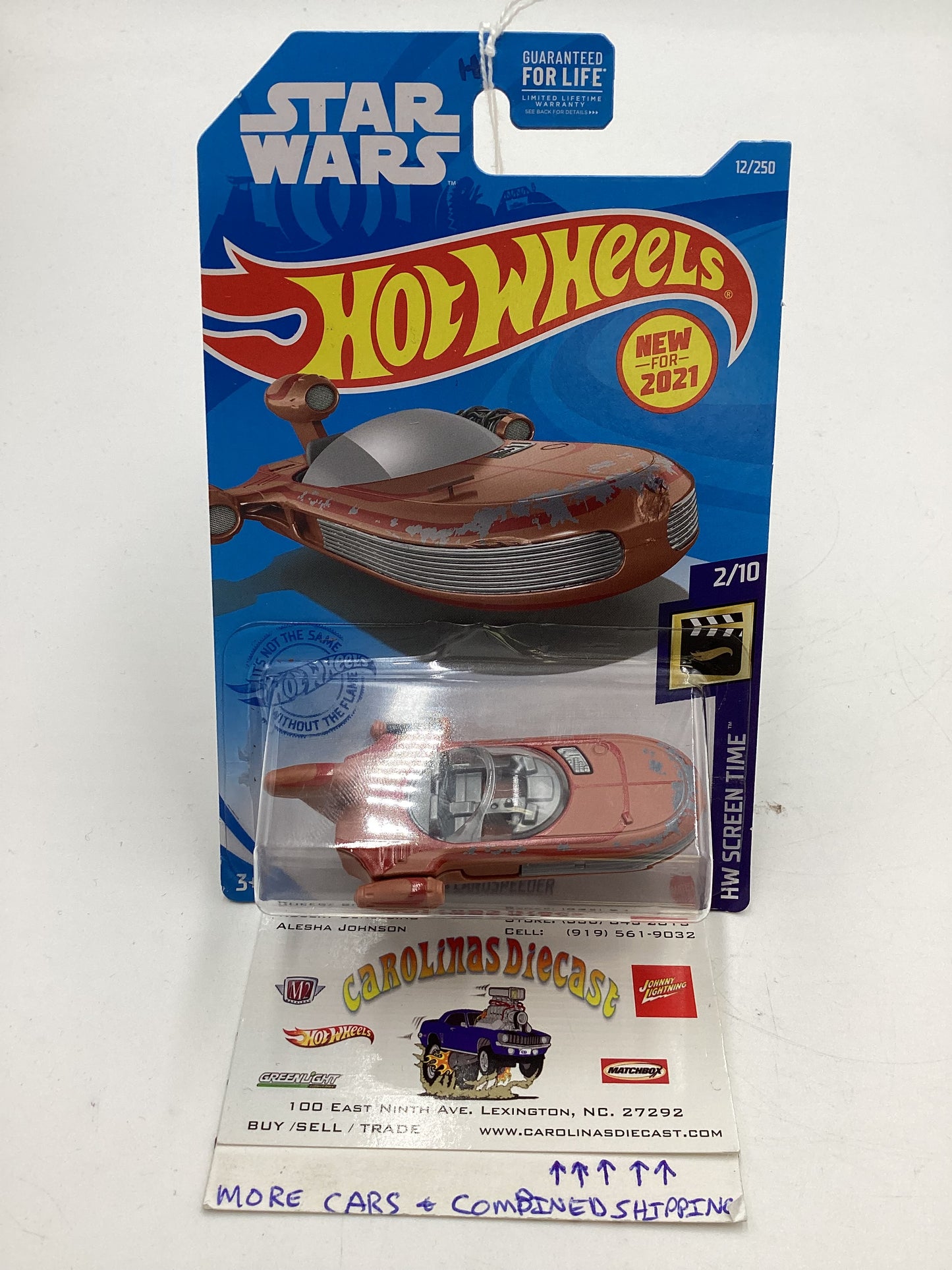 2021 Hot Wheels  #12 X-34 Landspeeder Star Wars