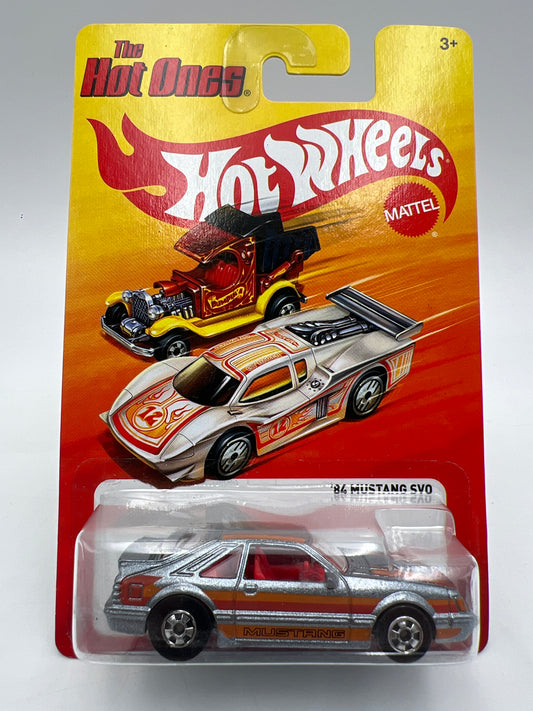 Hot Wheels Target Exclusive The Hot Ones 84 Mustang SVO Silver W/Protector