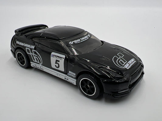 Hot Wheels 1/64 Premium Gran Turismo Nissan GT-R R35 Black Loose