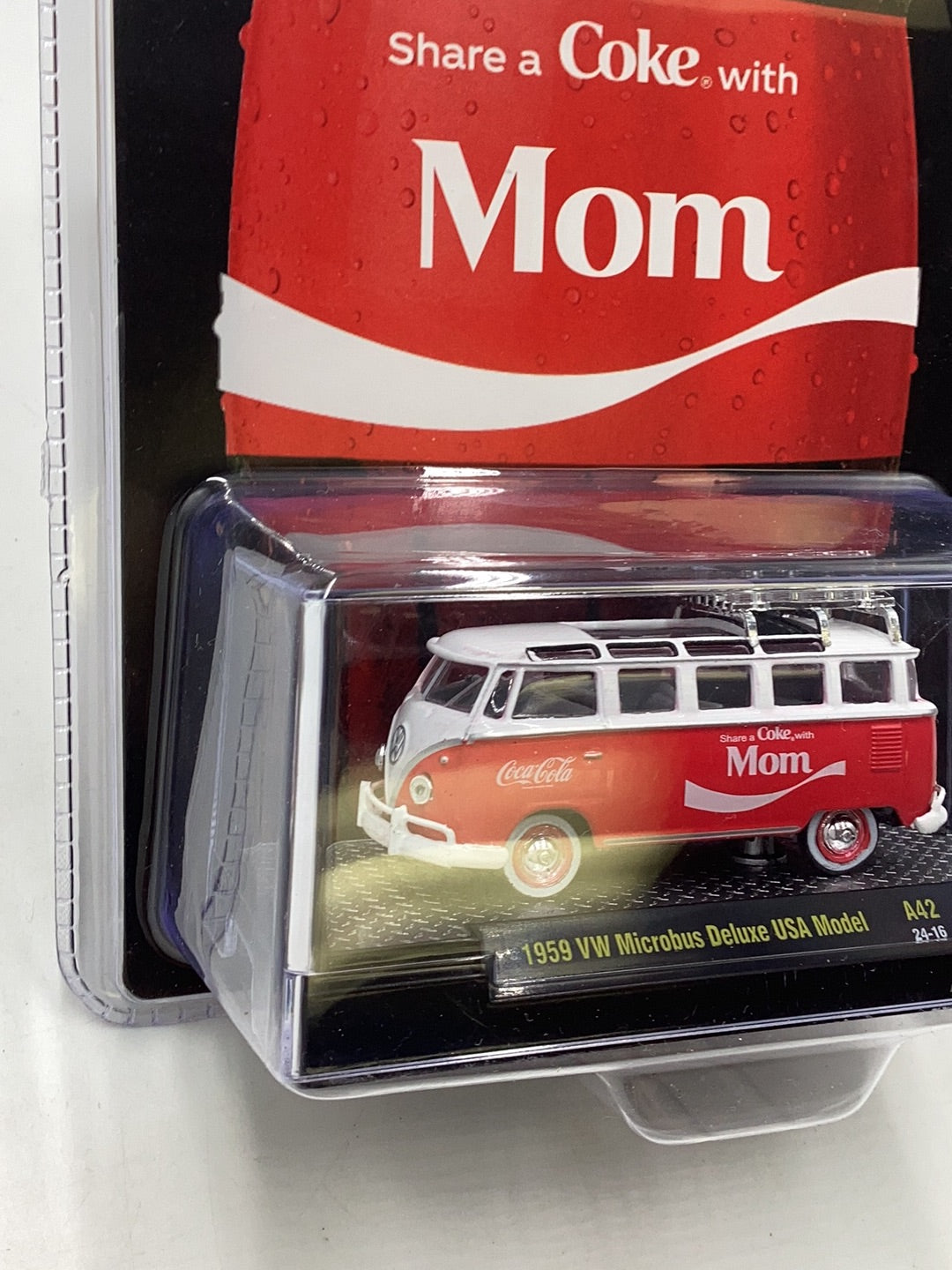 M2 Machines Coca Cola 1959 VW Microbus Deluxe USA Model A42