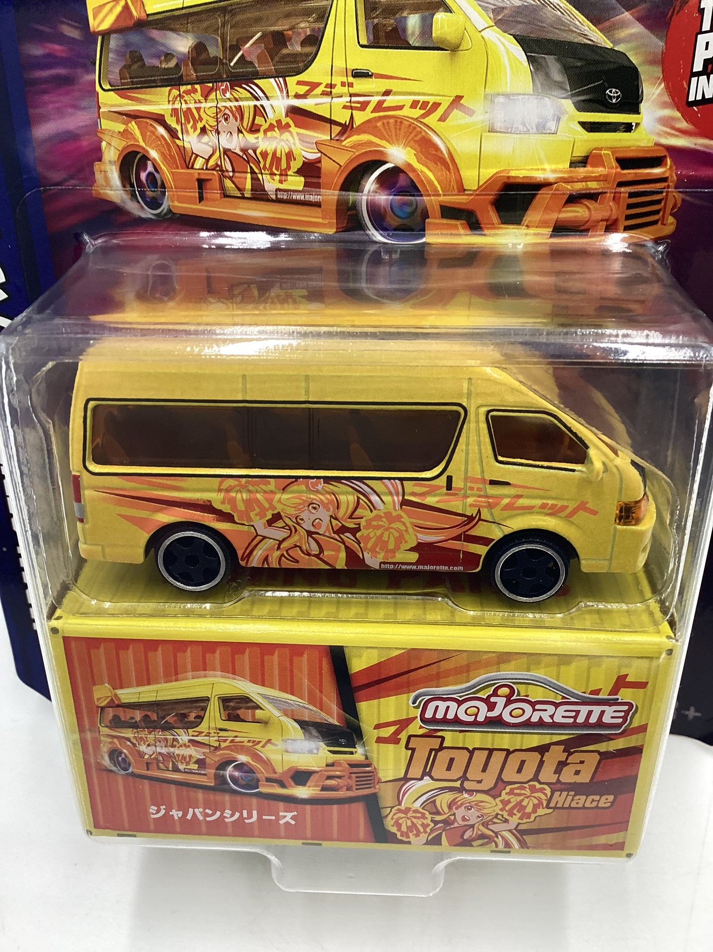 2024 Majorette Japan Series Toyota Hiace Yellow 110E