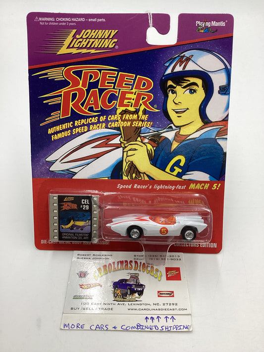 Johnny Lightning Speed Racer CEL #29 Speed Racer Mach 5 White 186B