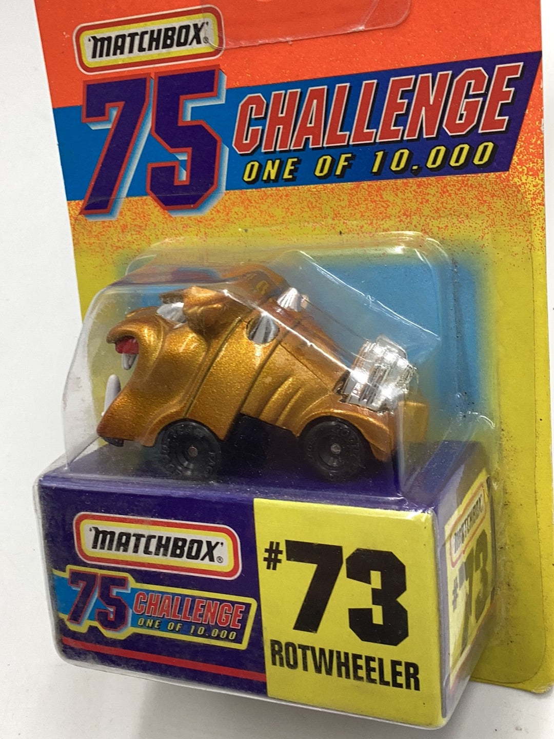 Matchbox 75 Challenge #73 Rotwheeler 163H