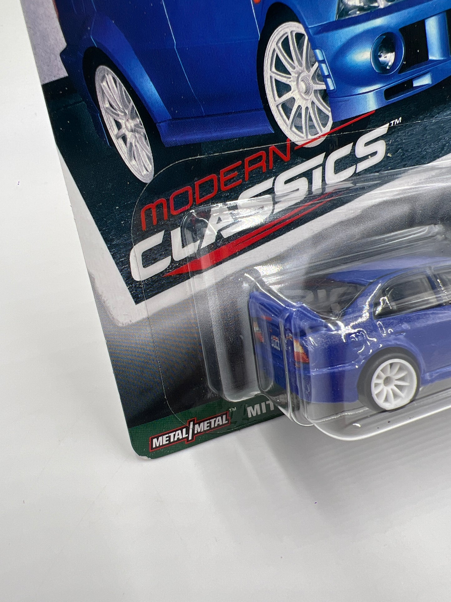 Hot Wheels Premium Modern Classics #4 Mitsubishi Lancer Evolution VI Blue 254A