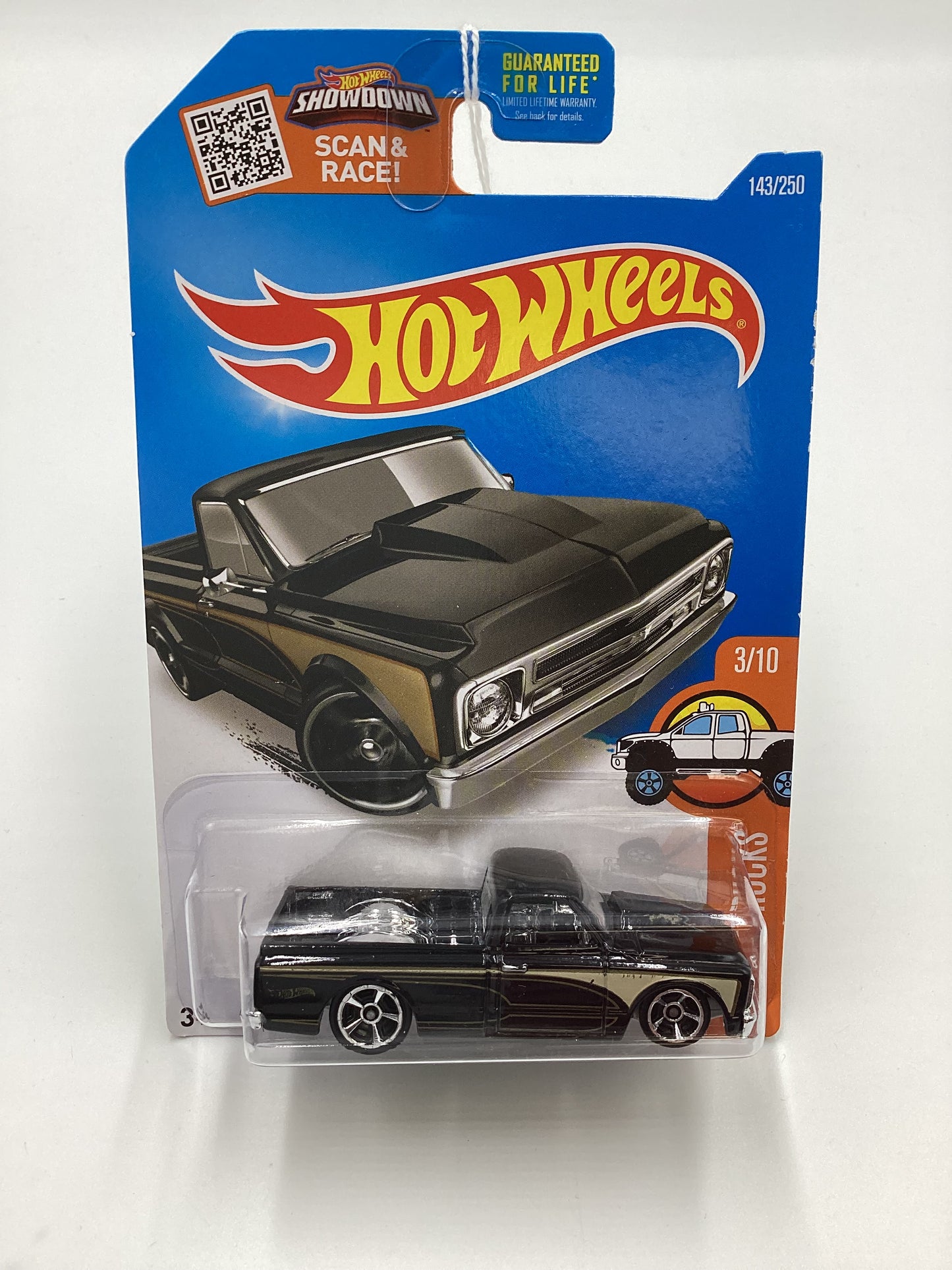 2016 Hot Wheels #143 67 Chevy C10 Black 13D