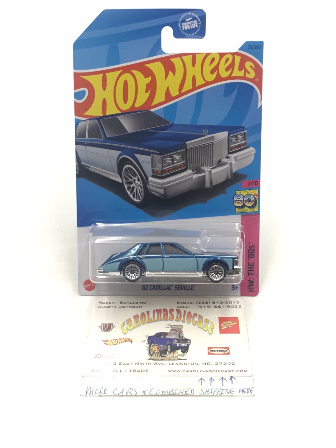 2023 hot wheels P case #75  82 Cadillac Seville 55D