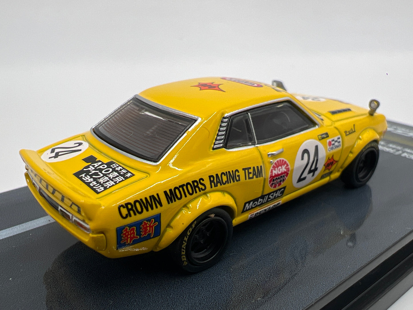 Inno64 1/64 Toyota Celica 1600GT Crown Motors Racing Team Macau GP Collection 2021 Yellow