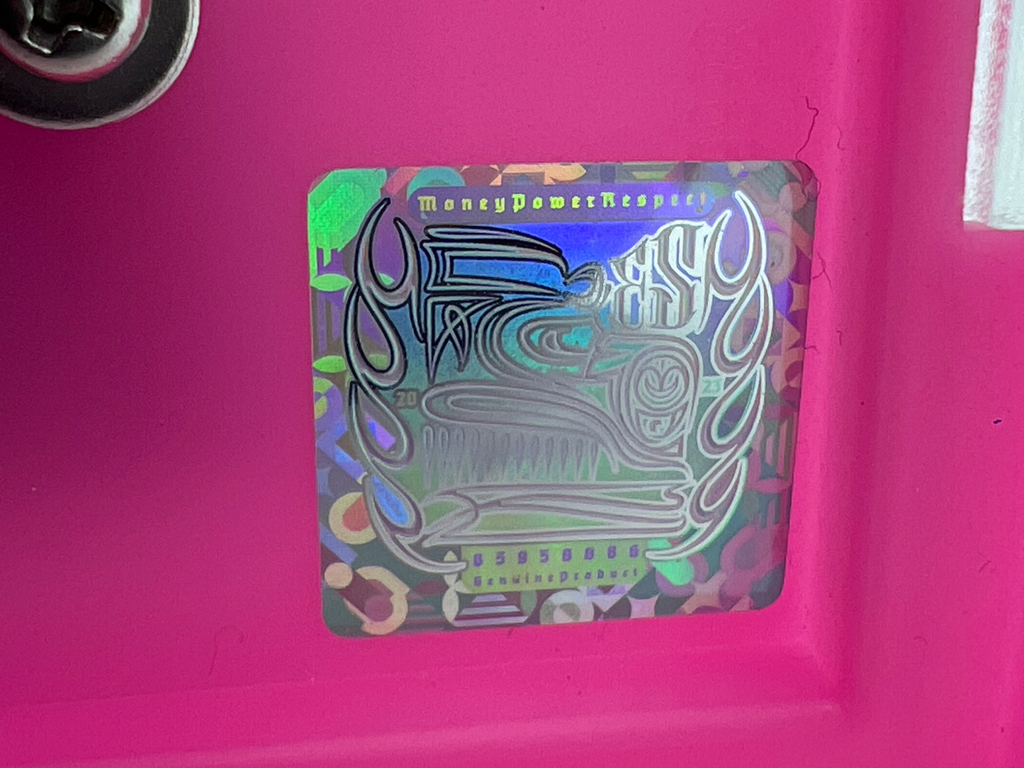 Hot Wheels Kustom Kulture Custom 62 Chevy Pickup Mooneyes Pink CUSTOM W/Case