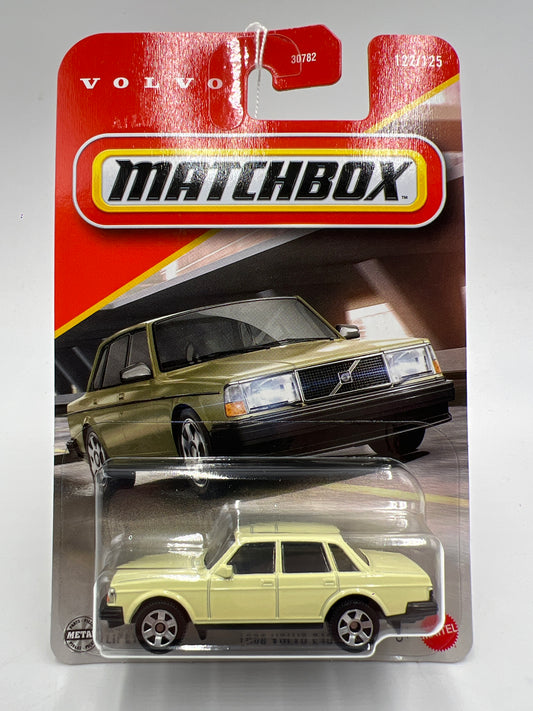 2025 Matchbox #122 1986 Volvo 240 Yellow 214D