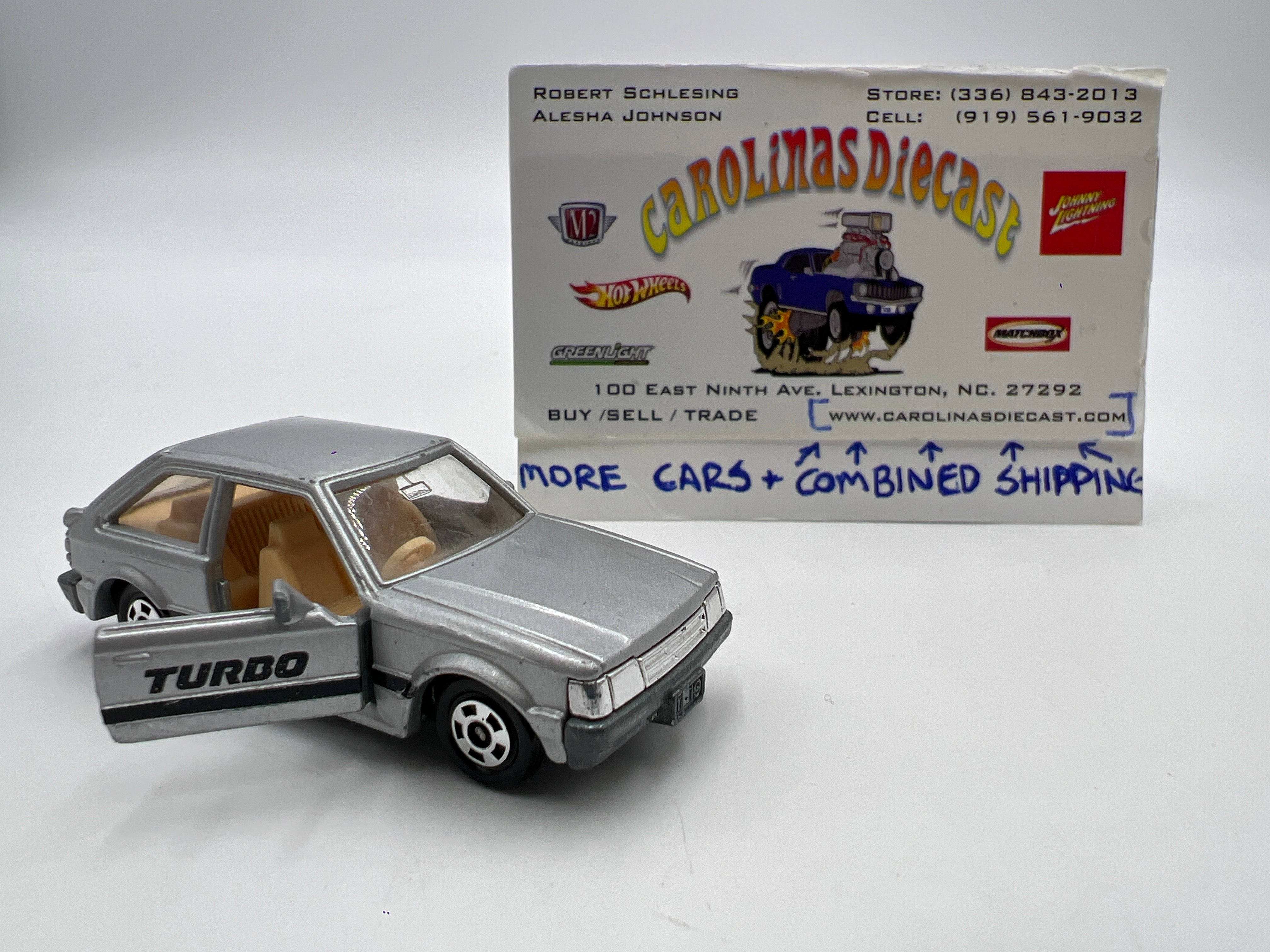 Tomica No. 4 Mazda Familia 1500XG Silver Loose – carolinasdiecast