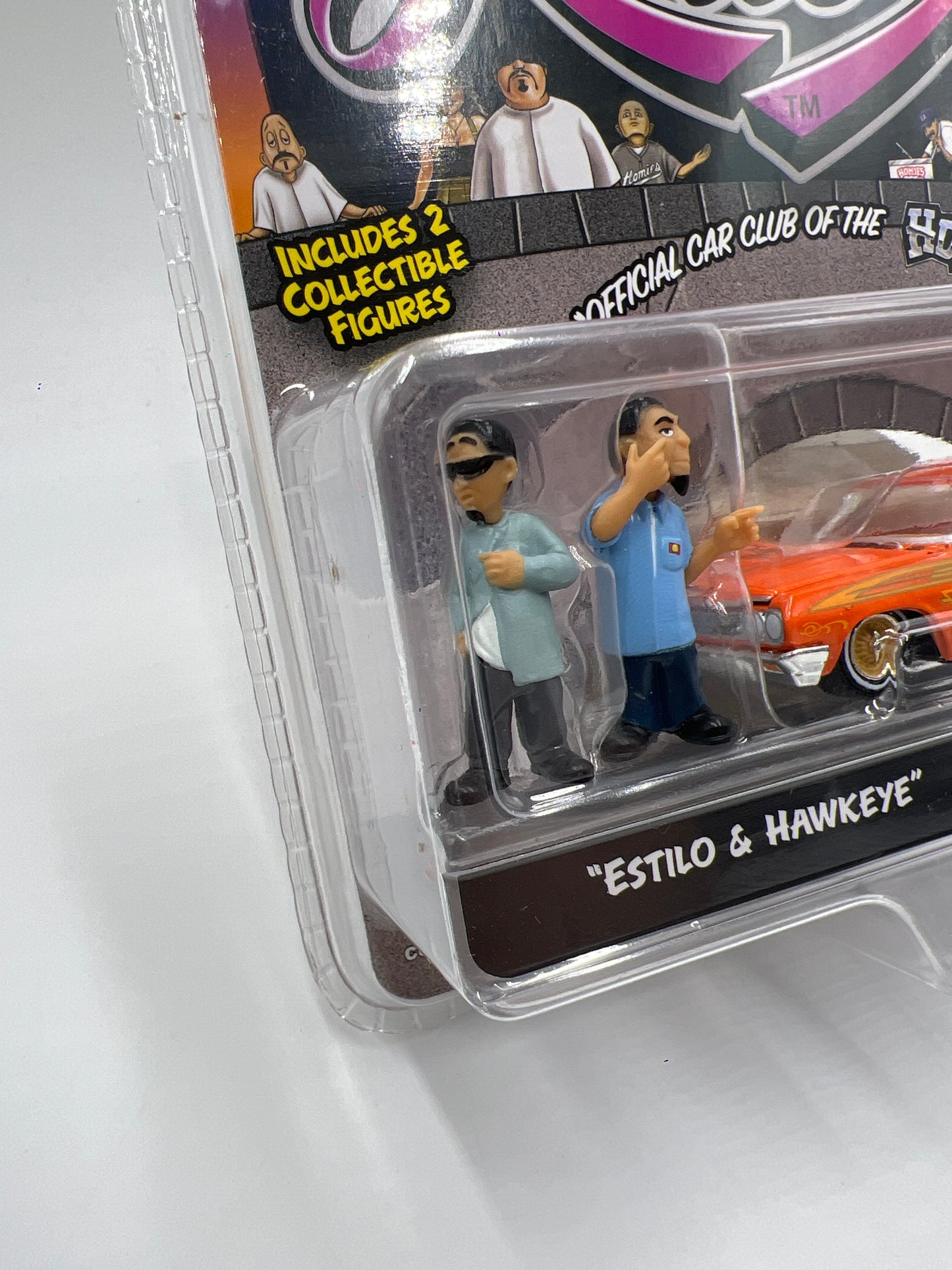 Greenlight x DGA Homie Rollerz 64 Chevy Impala & Estilo/Hawkeye 222E