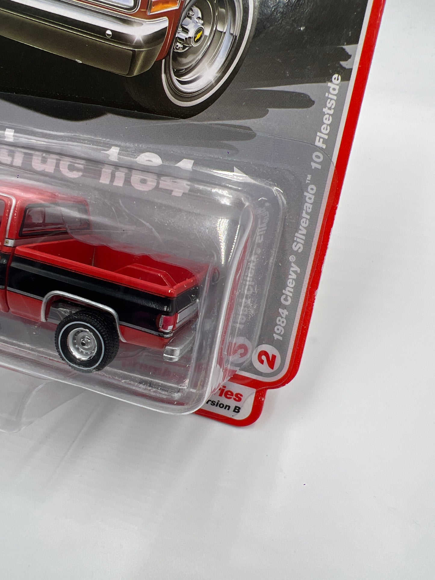 Auto World Muscle Trucks Release 4 Version B 1984 Chevy Silverado 10 Fleetside Red 183B