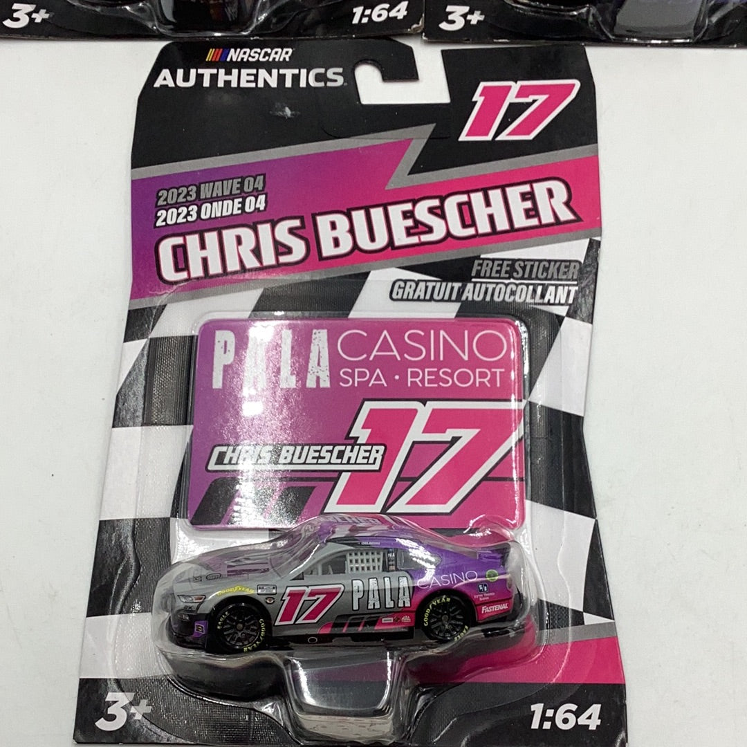 2023 nascar authentics wave 4 Complete set of 9