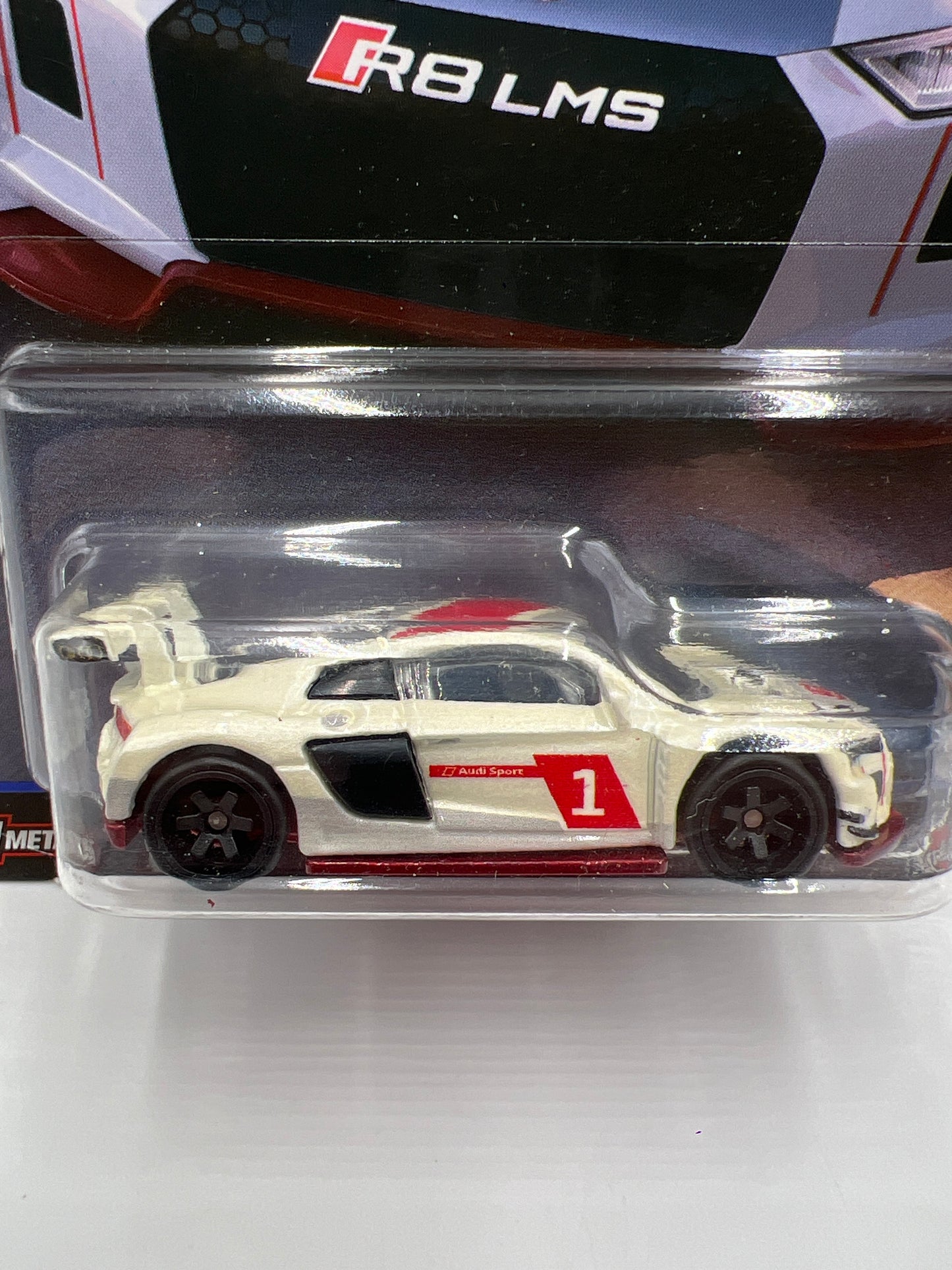 Hot Wheels Premium Open Track #5 Audi R8 LMS White 245M