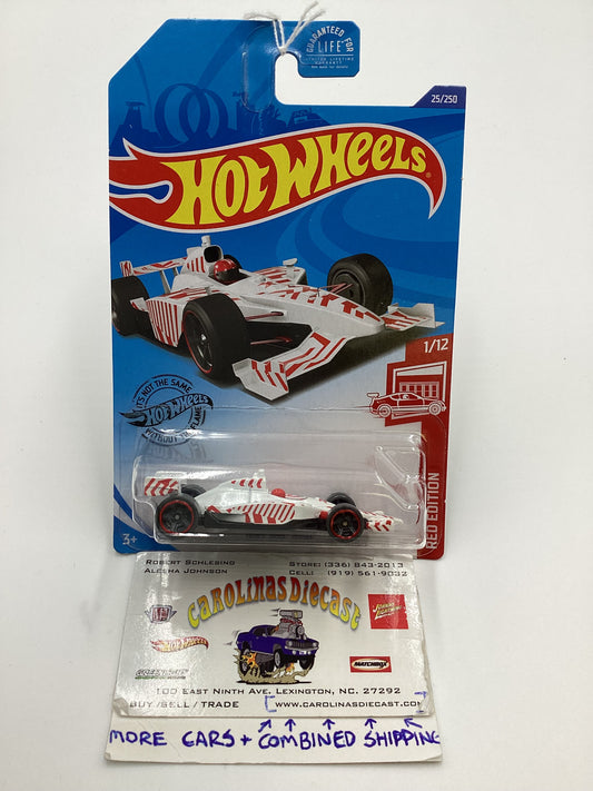 2020 Hot wheels Target Red edition #25 Indy 500 Oval White