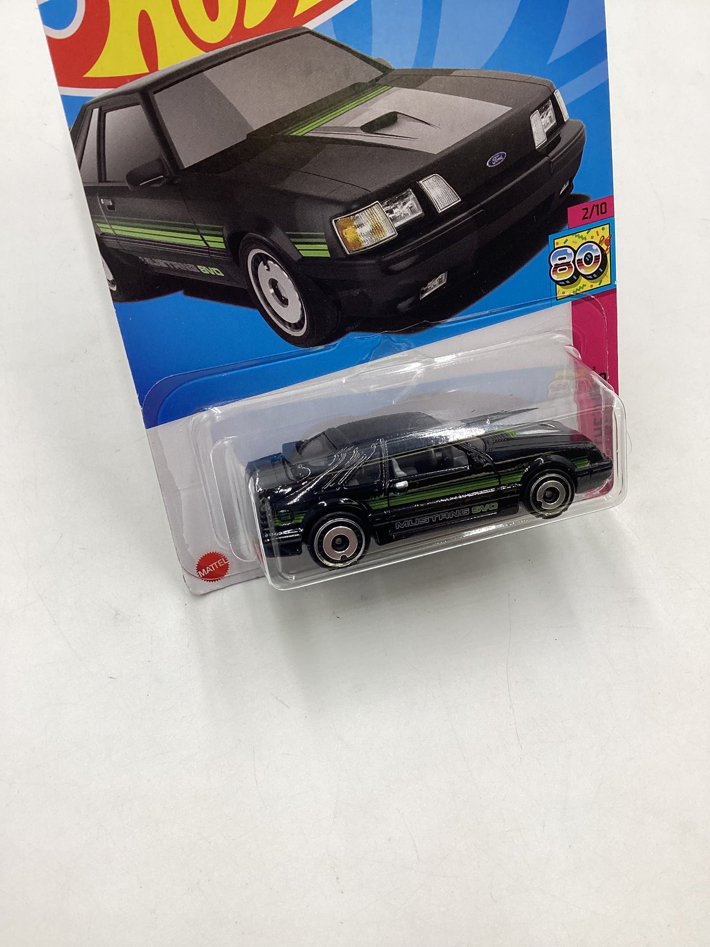 2023 Hot wheels The 80s #25 84 Mustang SVO Black 19E