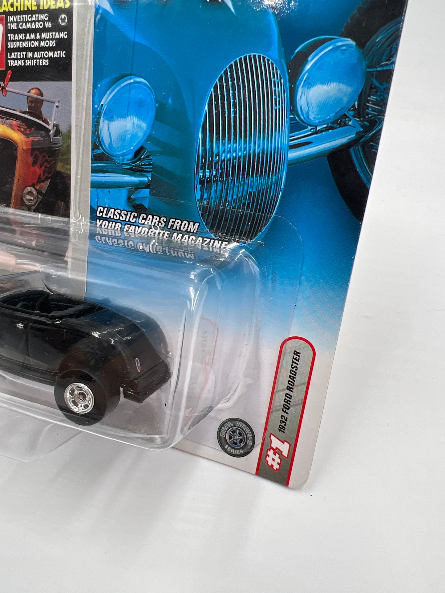 Johnny Lightning Hot Rod Magazine #1 1932 Ford Roadster Black 219B