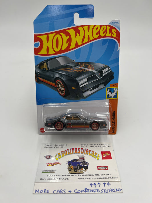 2024 Hot Wheels Super Treasure Hunt #206 L Case 77 Pontiac Firebird T/A W/Protector