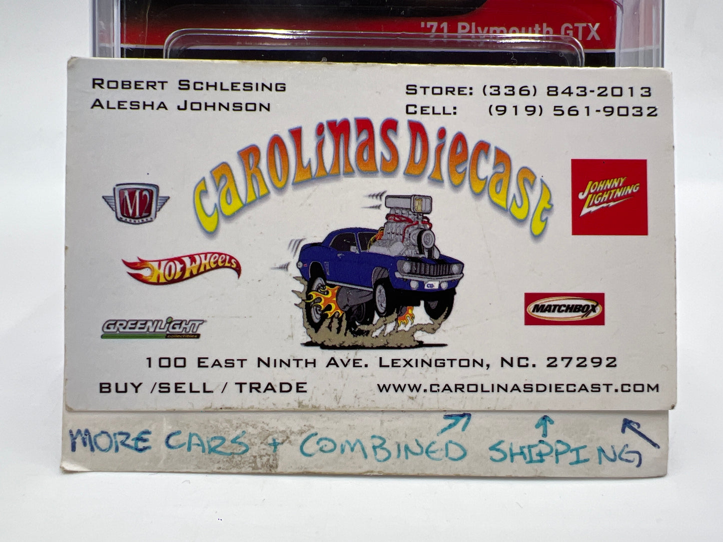 Hot Wheels RLC Real Riders Series 11 #4 395/4000 71 Plymouth GTX Pink W/Protector