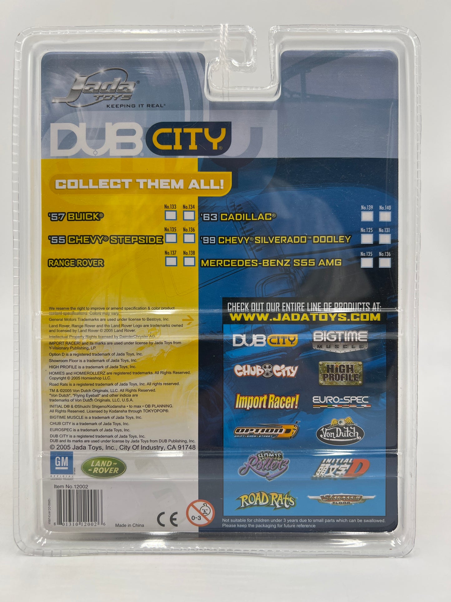 Jada Toys Dub City Euro Spec Wave 13 #143 Mercedes-Benz S55 AMG White SR