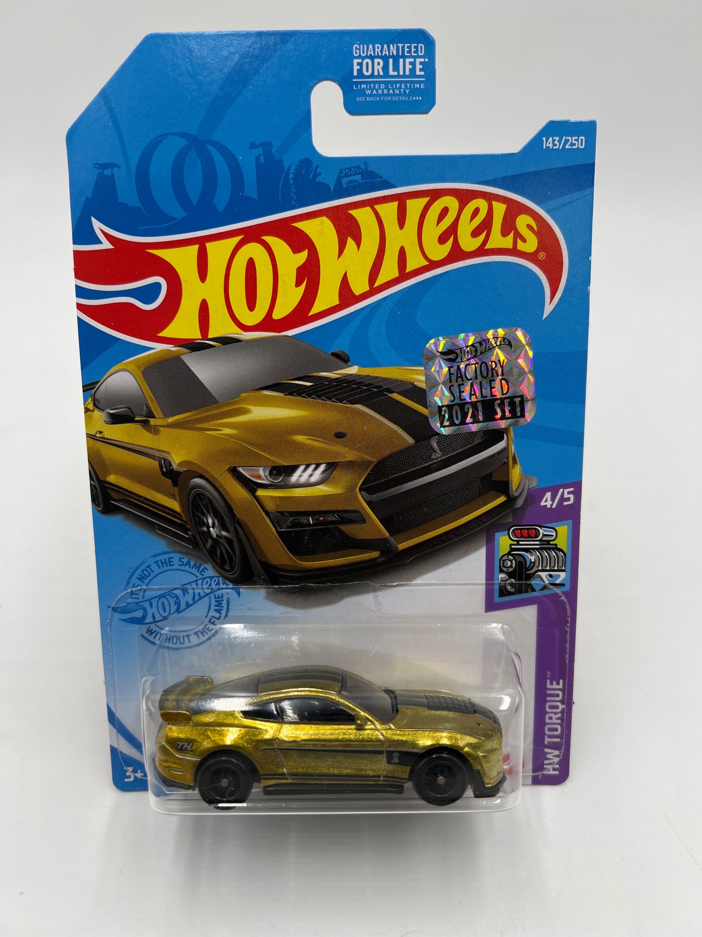 2021 Hot Wheels Super Treasure Hunt 2020 Ford Mustang Shelby GT500 Factory Sealed W/Protector