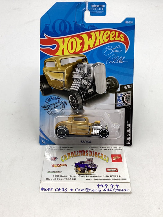 2019 Hot Wheels #105 32 Ford 35C